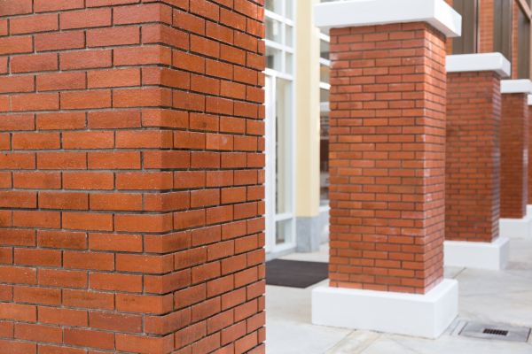 Brick Column Repair in Huntersville