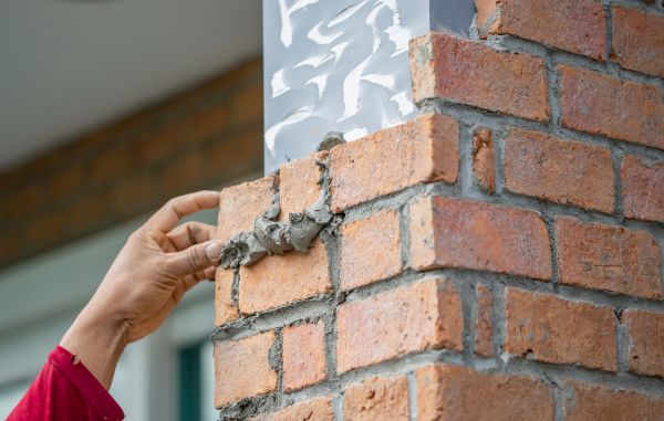 Brick Pillar Repair in Huntersville