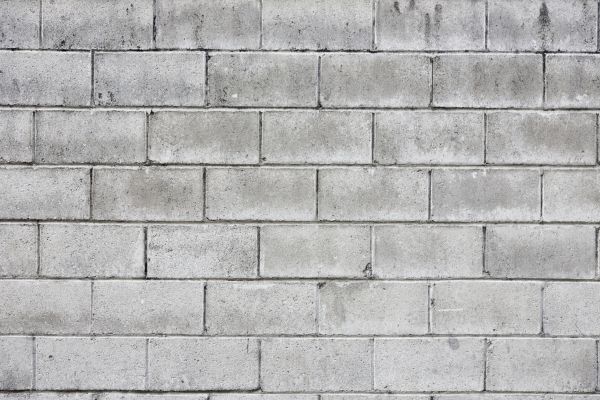 Cinder Block Wall Installation in Huntersville