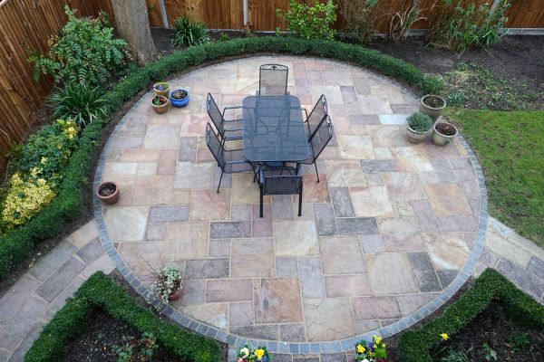 Stone Patio Repair in Huntersville