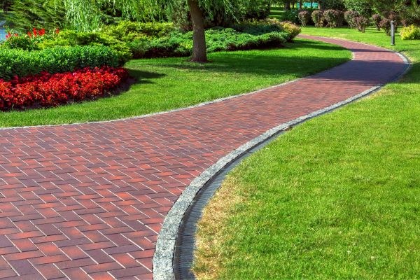 Brick Sidewalk Repair in Huntersville