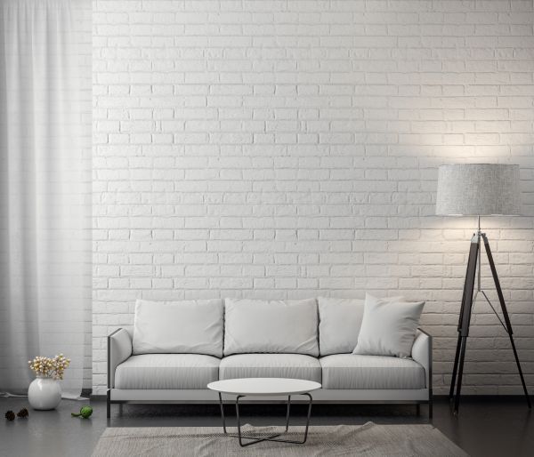 White Brick Installation in Huntersville