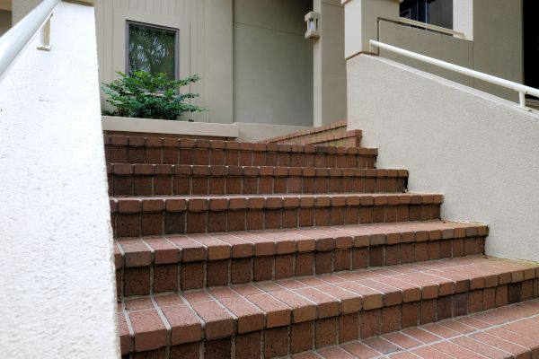 Entryway Brick Repair in Huntersville